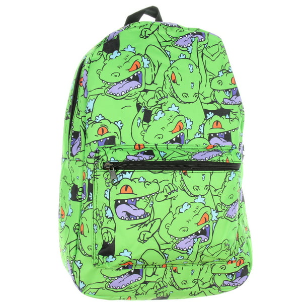 Details about   Nickelodeon 90's Rugrats Reptar Cartoon Green Plush Stuffed Backpack Bag NEW
